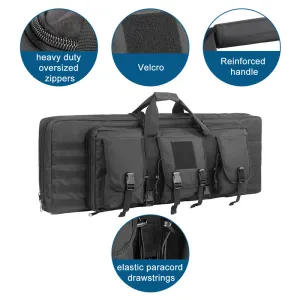 32 38 inch 81cm 97cm Rifle Bag Double Gun Case Backpack Airsoft Portable Bag Military Shooting Hunting Accessories