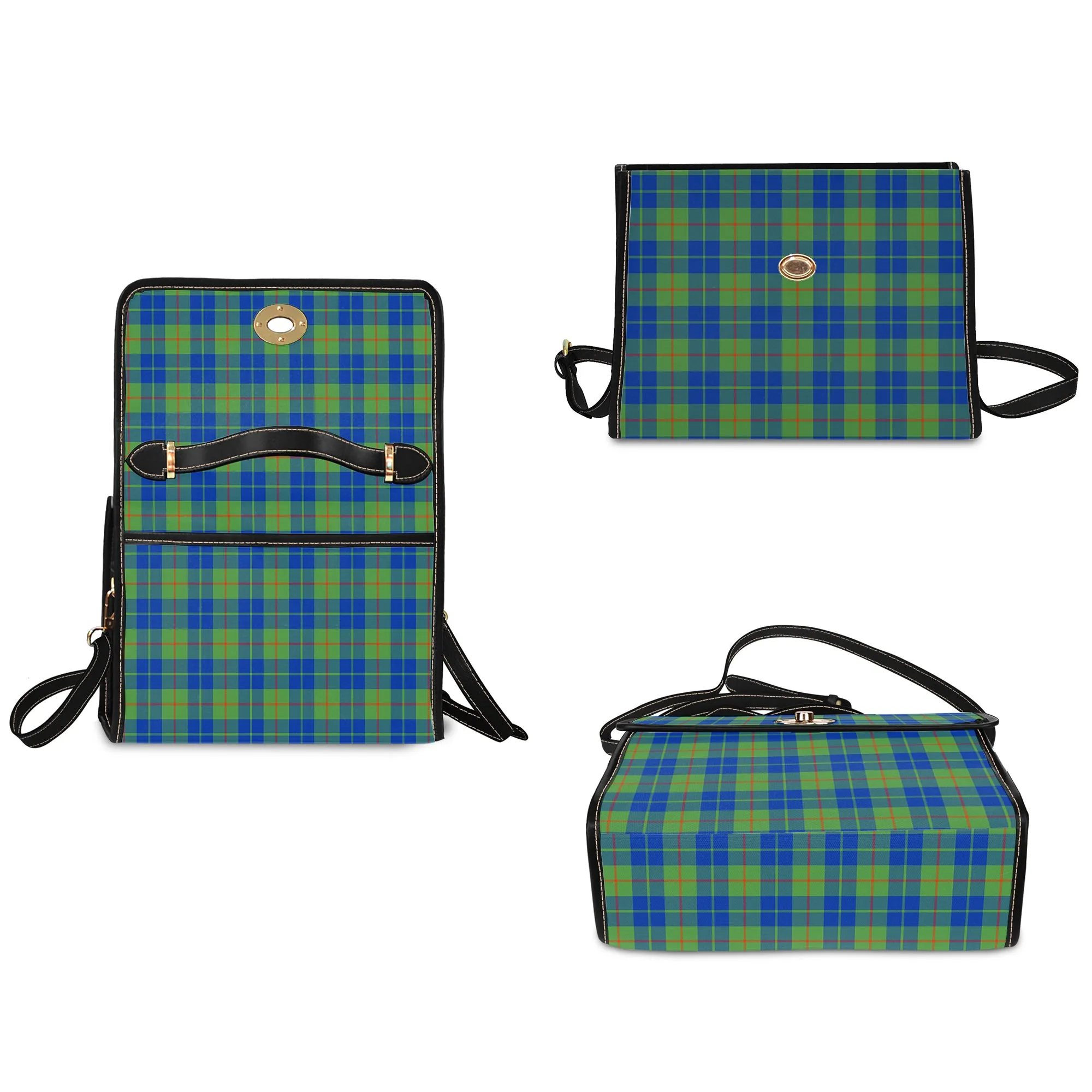 Barclay Hunting Ancient Tartan Waterproof Canvas Bag