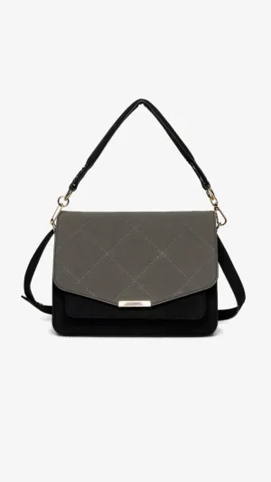 BLANCA MULTI COMPARTMENT BAG DARK GREY/BLACK