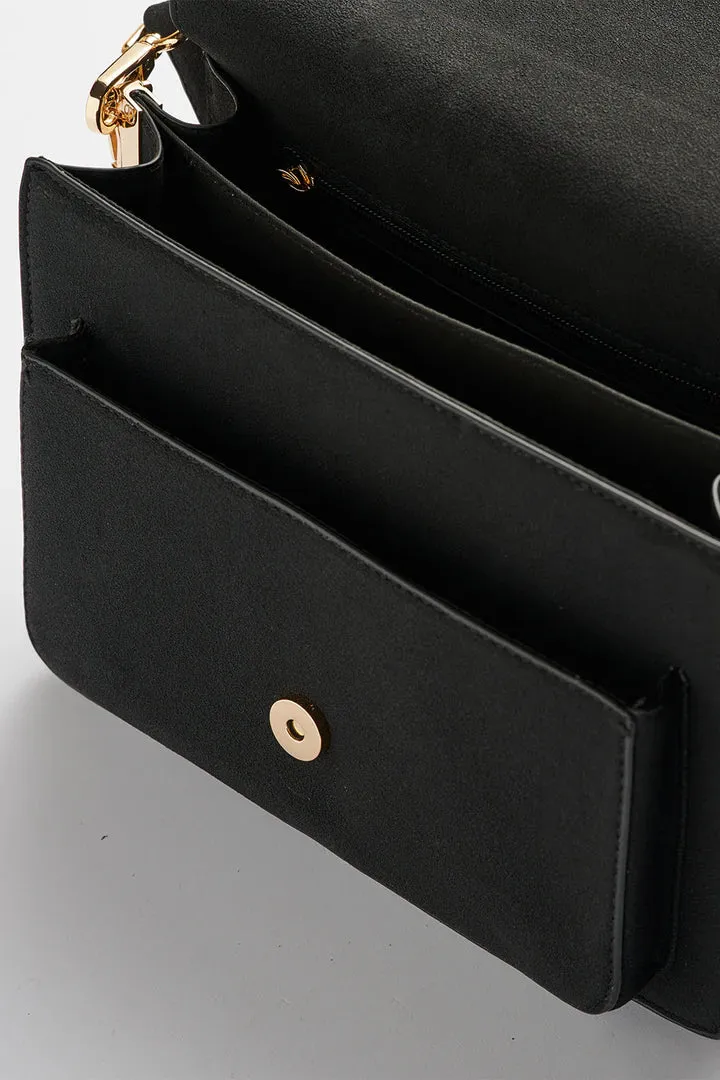 BLANCA MULTI COMPARTMENT BAG DARK GREY/BLACK