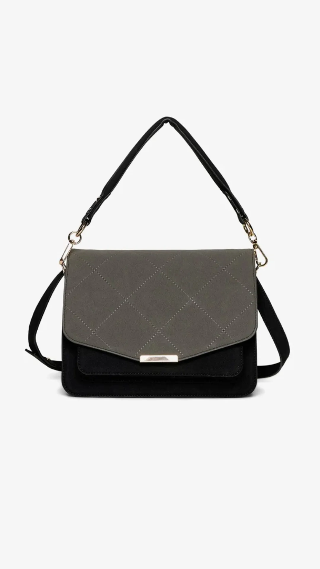 BLANCA MULTI COMPARTMENT BAG DARK GREY/BLACK