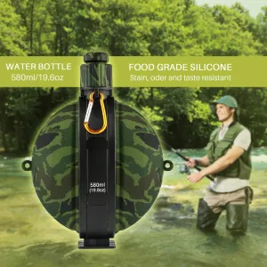 Collapsible Folding Silicone Water Bottle