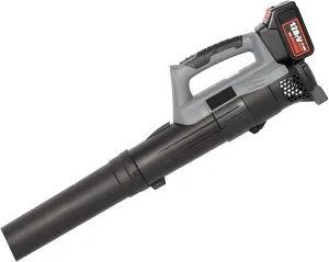 Cordless Leaf Blower 20V 4.0Ah 124MPH Variable Speed Lithium Battery and Charger Included for Lawn Care -Black