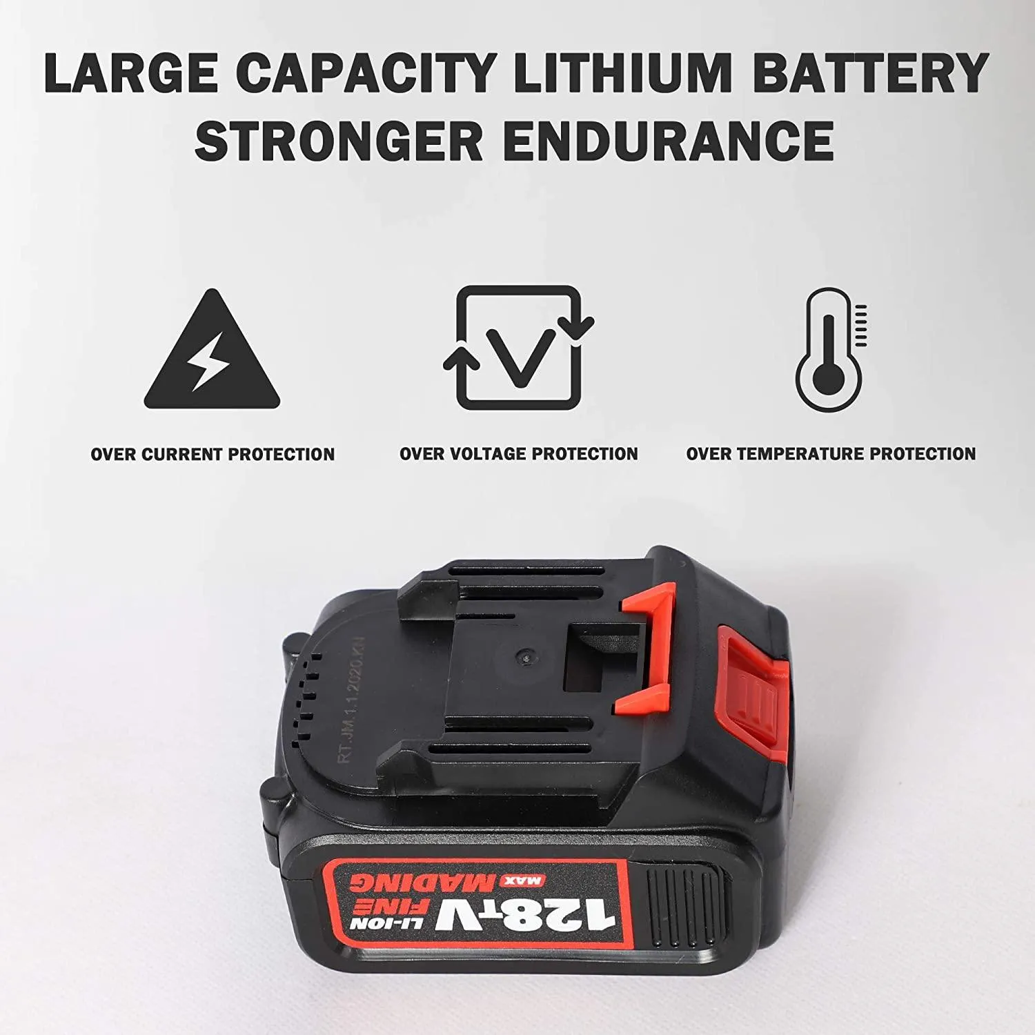 Cordless Leaf Blower 20V 4.0Ah 124MPH Variable Speed Lithium Battery and Charger Included for Lawn Care -Black