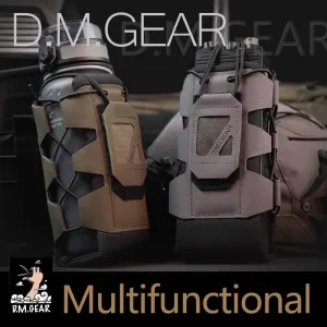 DMGear Tactical Molle Radio Pouch Water Bag Walkie Talkie Military Holder Pocket Interphone