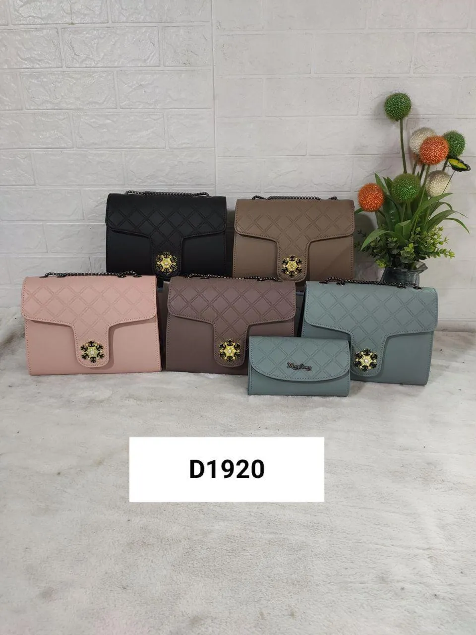 Fashion Bag Double (Two Pieces) Combo - D1920