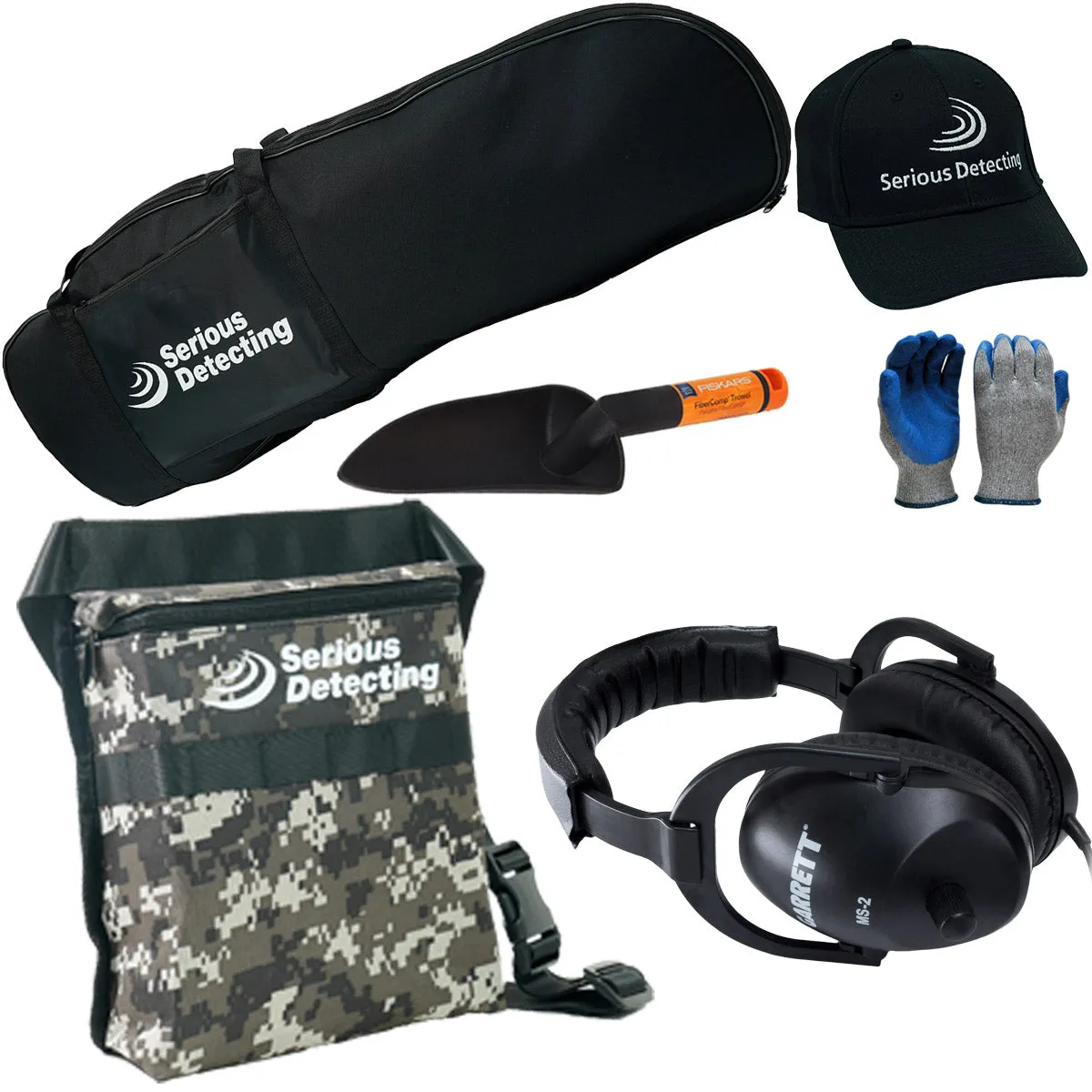 Fisher F44 Metal Detector with 11" Concentric Elliptical Waterproof Search Coil Pro Package - PKSD