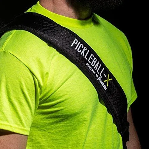 Franklin Sports Pickleball Sling Bag – Official Pickleball Bag of The U.S. Open Pickleball Championships – Adjustable – Black/Optic
