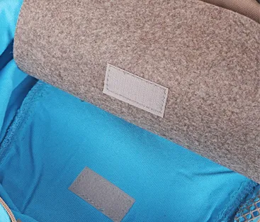 Fully Enclosed Canvas Sling with Mesh Window