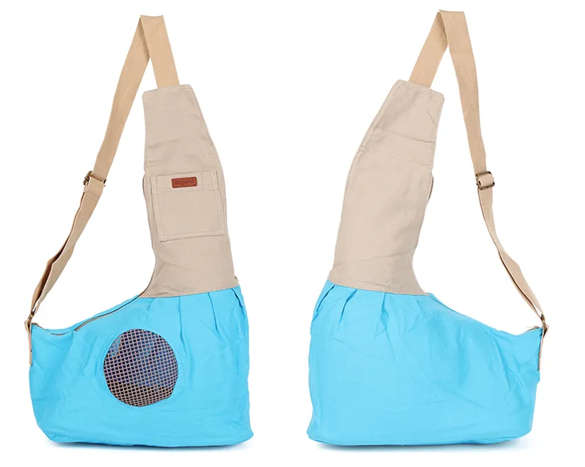 Fully Enclosed Canvas Sling with Mesh Window