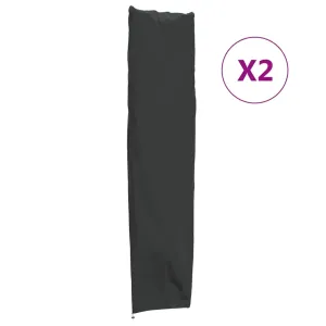 Garden Umbrella Covers 2 pcs 240x57/57 cm 420D Oxford Fabric