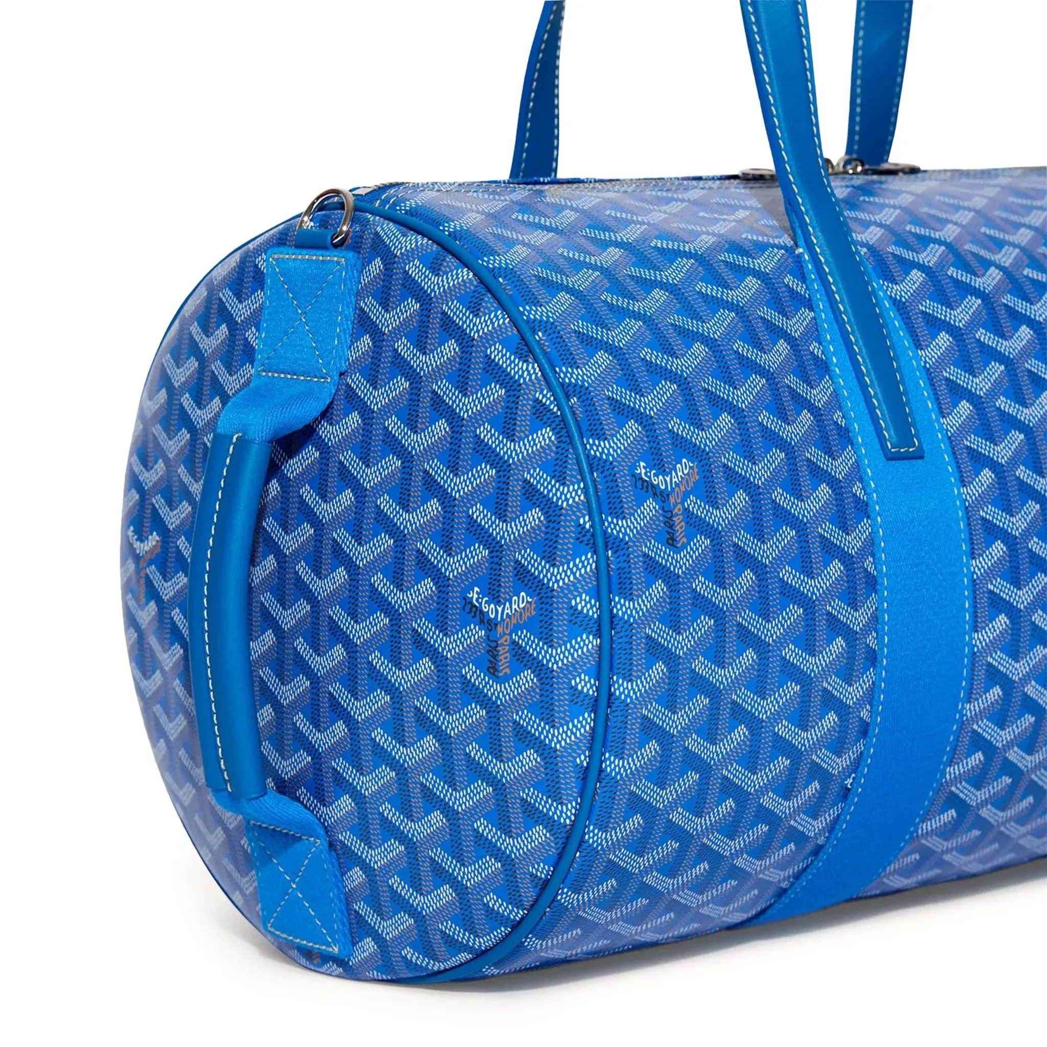 Goyard Barrel 40 Sports Bag Sky Blue