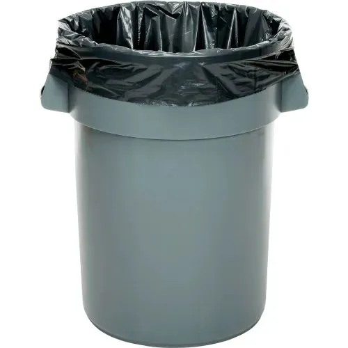 Heavy Duty Black Trash Bags - 40 to 45 Gal, 1.0 Mil, 100 Bags/Case