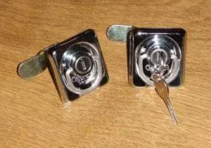 Locking Trailer Door Latches from Compact Camping