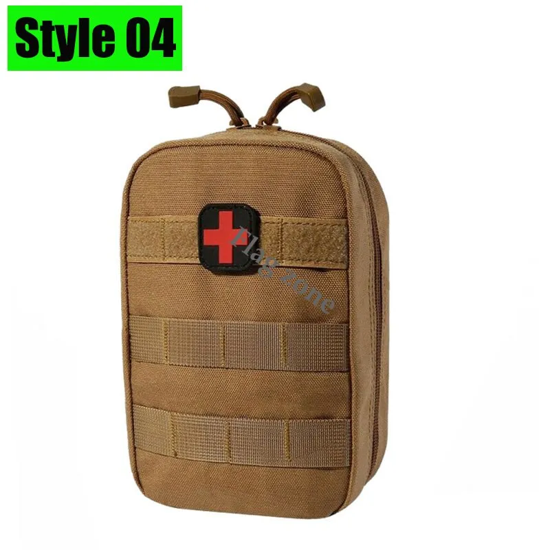 Military EDC Tactical Bag Waist Belt Pack Hunting Vest Emergency Tools Pack Outdoor Medical First Aid Kit Camping Survival Pouch