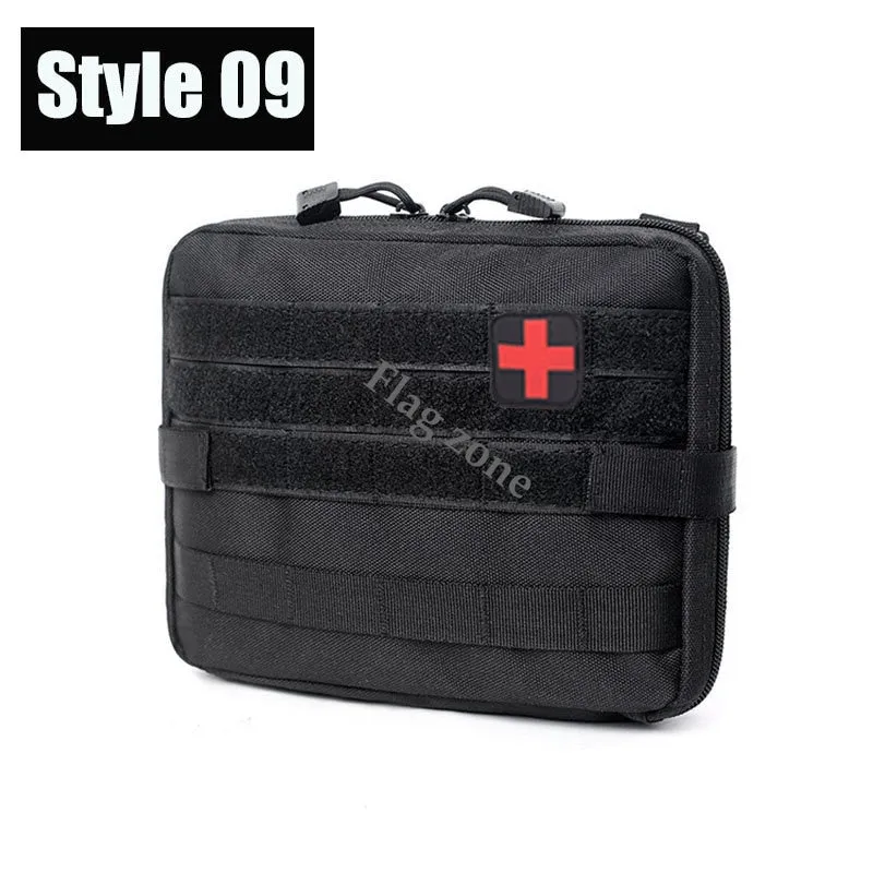Military EDC Tactical Bag Waist Belt Pack Hunting Vest Emergency Tools Pack Outdoor Medical First Aid Kit Camping Survival Pouch