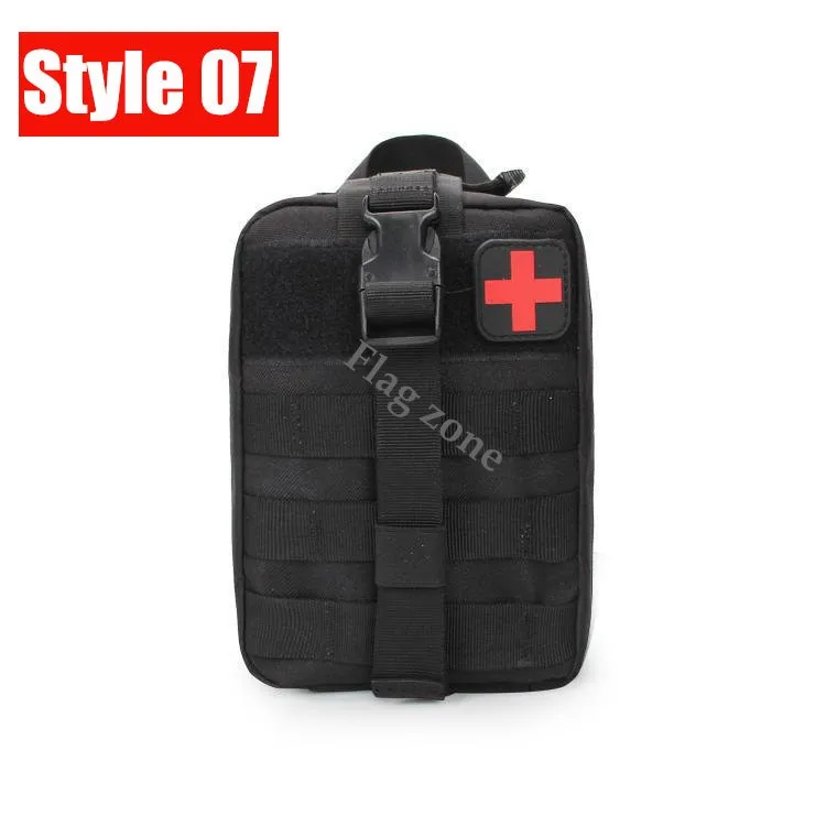 Military EDC Tactical Bag Waist Belt Pack Hunting Vest Emergency Tools Pack Outdoor Medical First Aid Kit Camping Survival Pouch