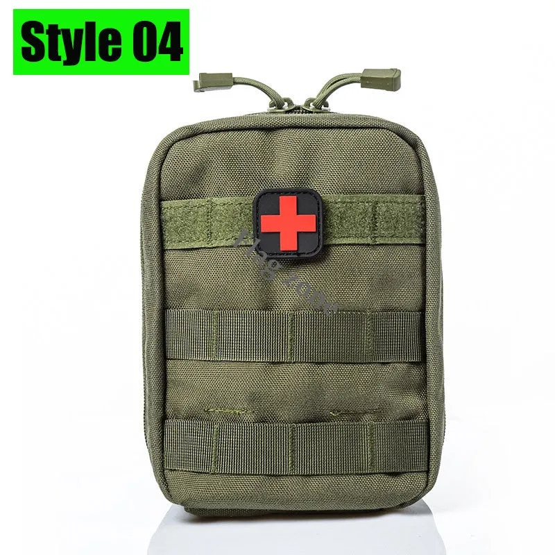 Military EDC Tactical Bag Waist Belt Pack Hunting Vest Emergency Tools Pack Outdoor Medical First Aid Kit Camping Survival Pouch