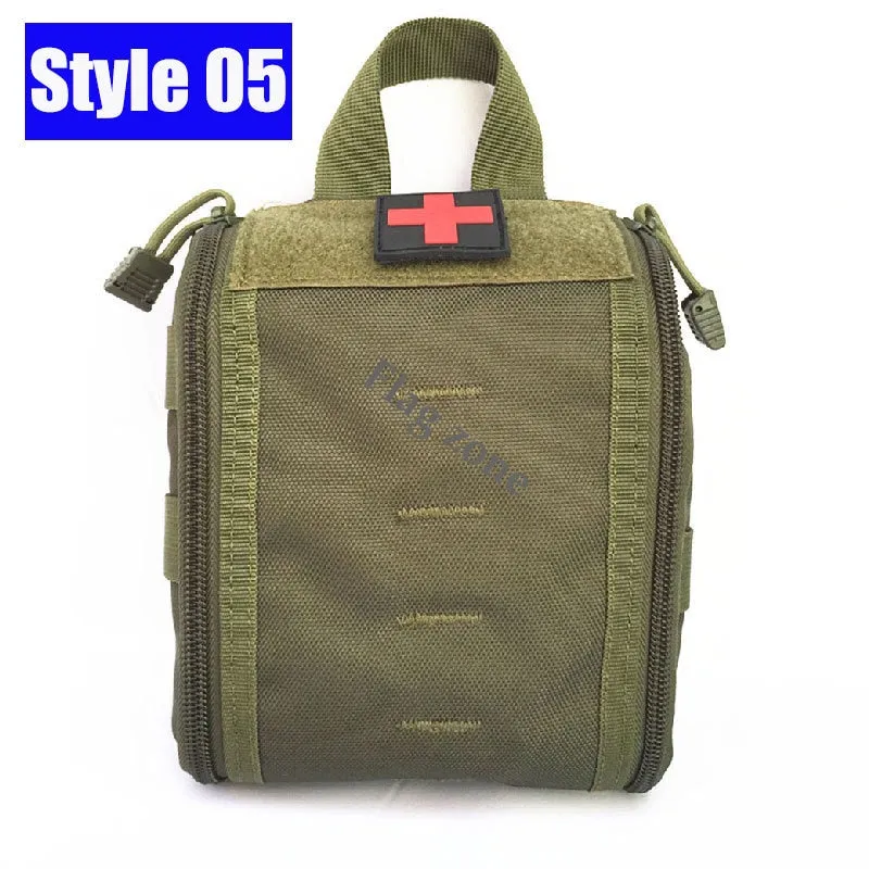 Military EDC Tactical Bag Waist Belt Pack Hunting Vest Emergency Tools Pack Outdoor Medical First Aid Kit Camping Survival Pouch