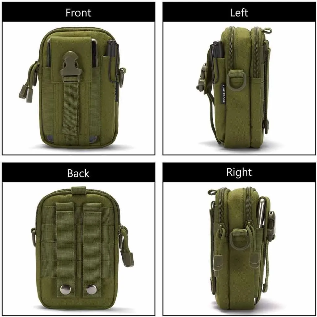 Multipurpose EDC Waist Bag Tactical Molle Belt Pouch