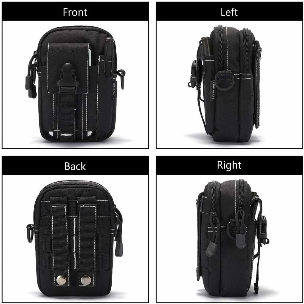 Multipurpose EDC Waist Bag Tactical Molle Belt Pouch