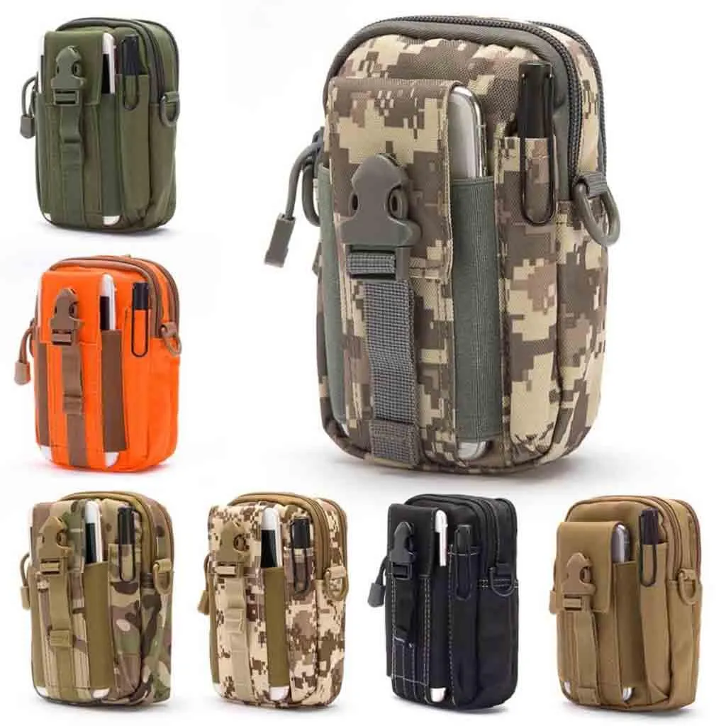 Multipurpose EDC Waist Bag Tactical Molle Belt Pouch