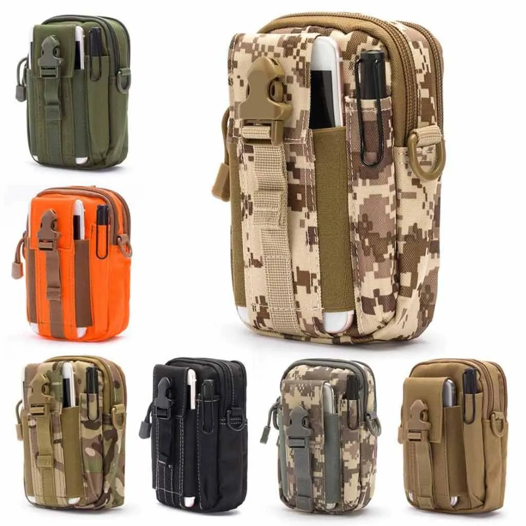Multipurpose EDC Waist Bag Tactical Molle Belt Pouch