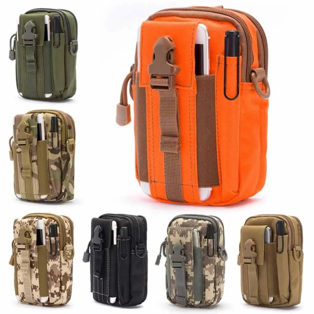 Multipurpose EDC Waist Bag Tactical Molle Belt Pouch