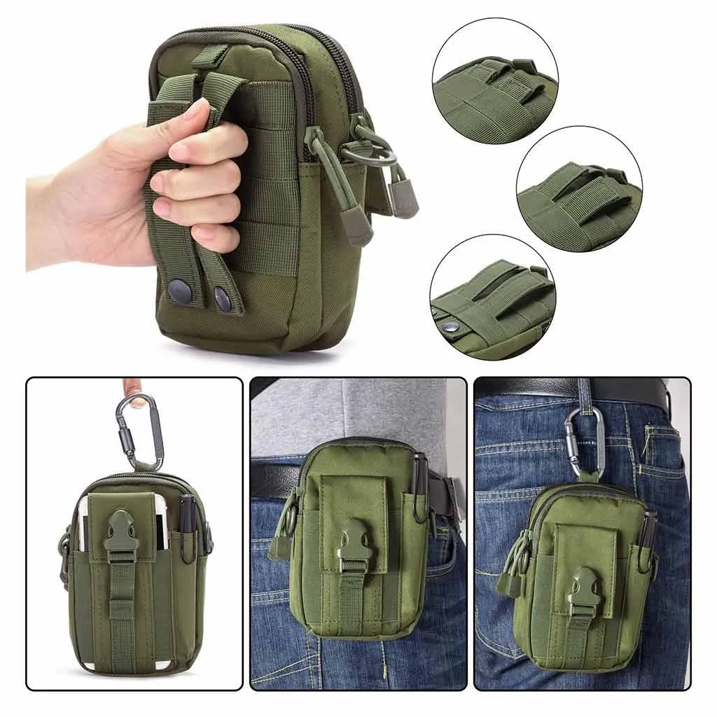 Multipurpose EDC Waist Bag Tactical Molle Belt Pouch