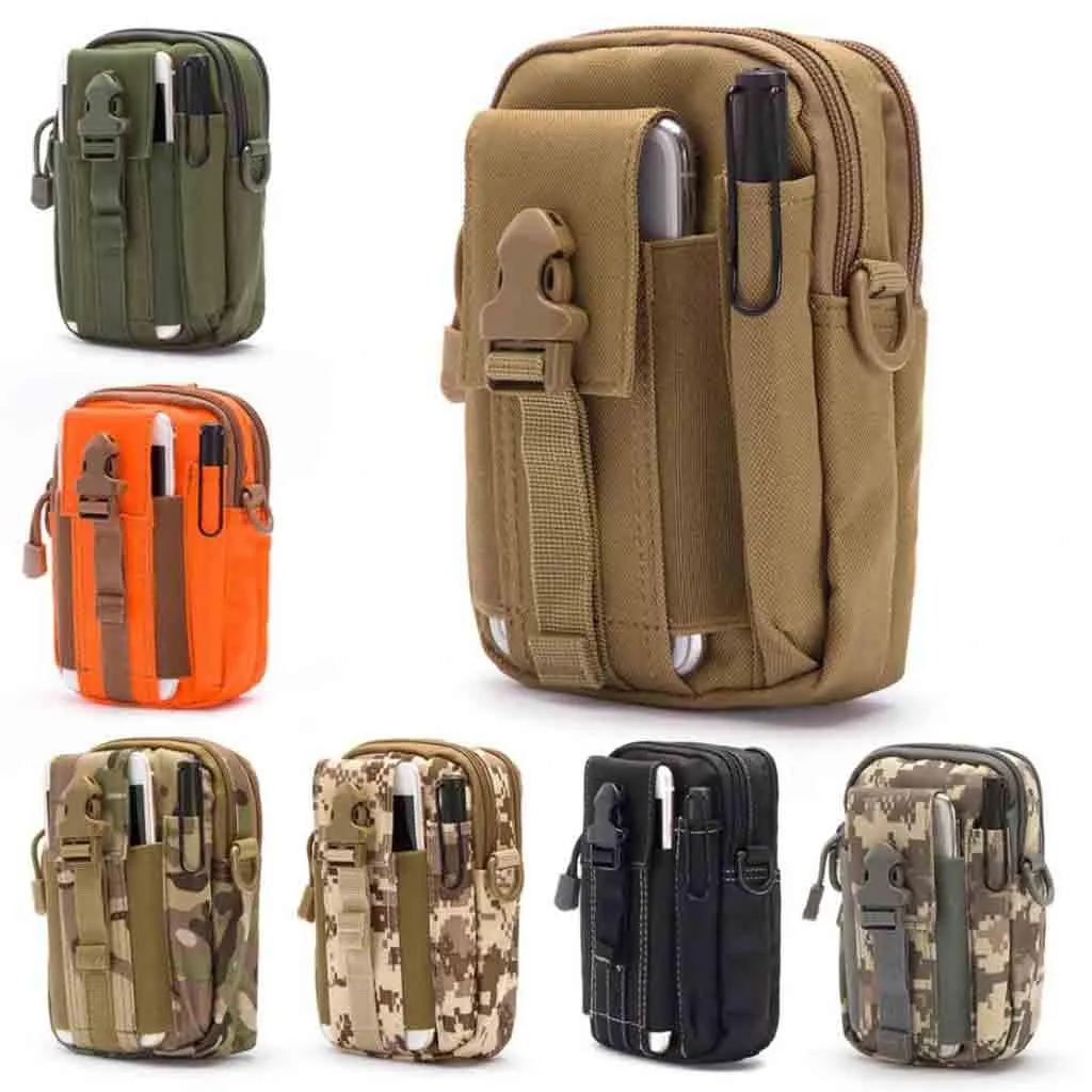 Multipurpose EDC Waist Bag Tactical Molle Belt Pouch
