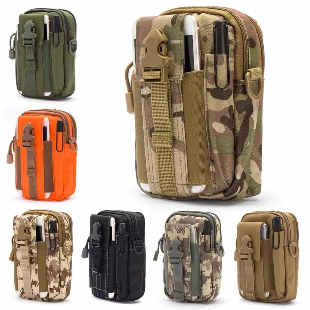 Multipurpose EDC Waist Bag Tactical Molle Belt Pouch