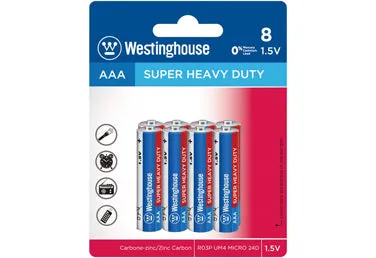 Super Heavy Duty AAA 8 Pack