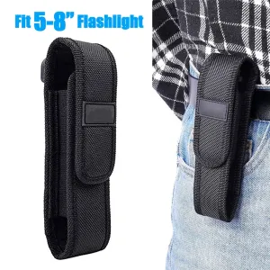 T220 Flashlight Pouch Holster Molle LED Torch Holster Waist Pack Military Flashlight Bag