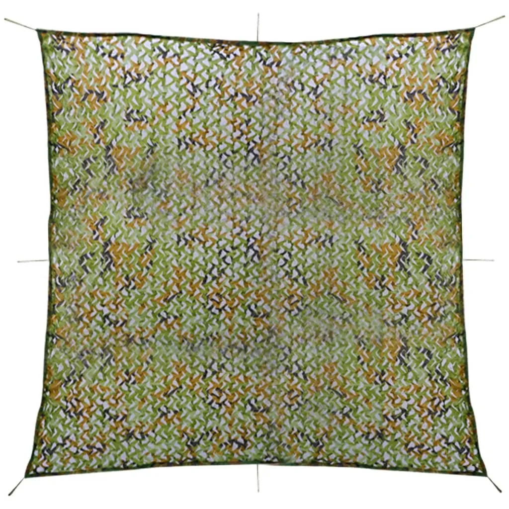 vidaXL Camouflage Net with Storage Bag 3x3 m