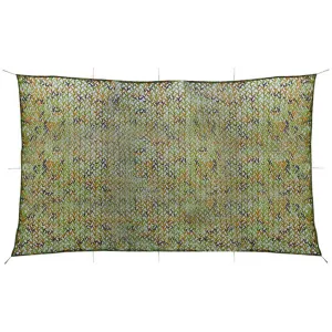 vidaXL Camouflage Net with Storage Bag 3x5 m