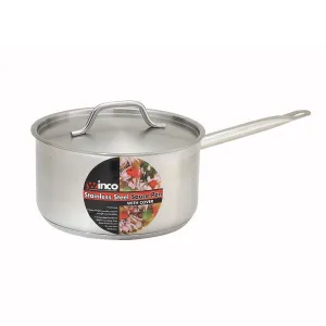 Winco SSSP-3 Premium Sauce Pan w/ Cover, 3.5 qt.