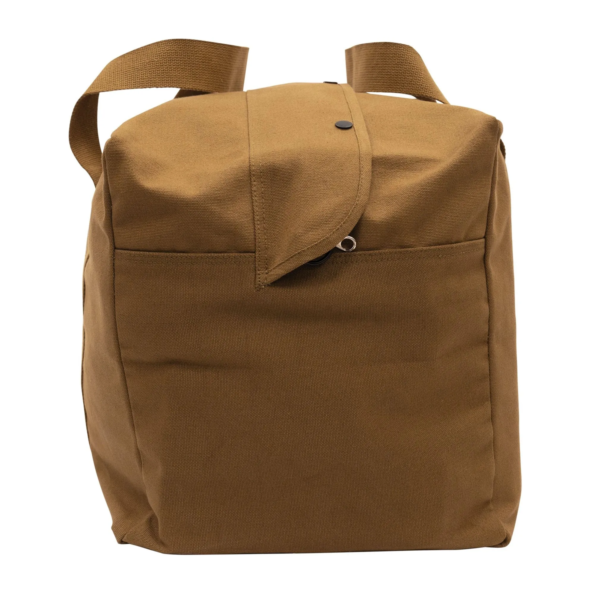 Work Brown Canvas Parachute Cargo Bag Extra Large Duffle Bag 75L