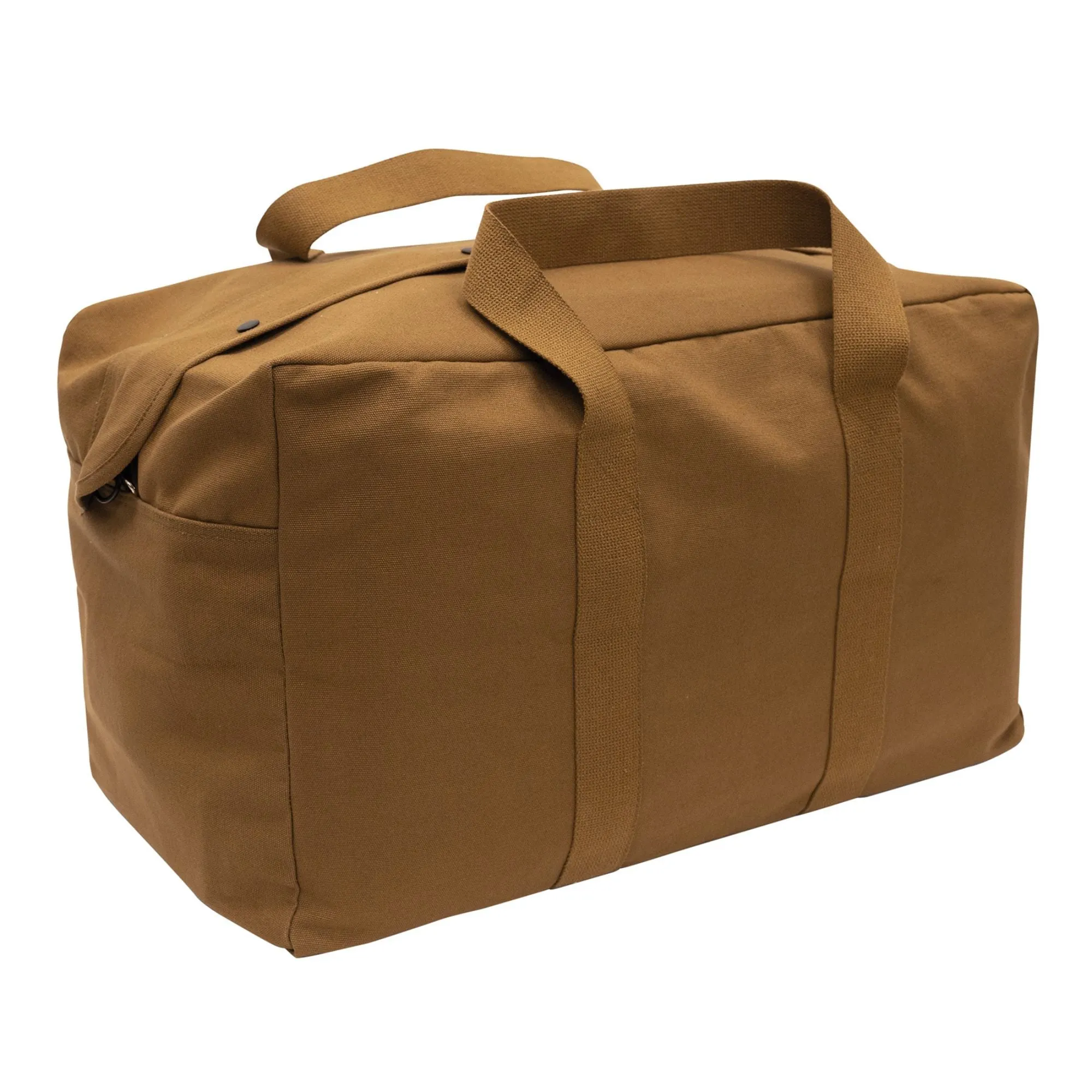Work Brown Canvas Parachute Cargo Bag Extra Large Duffle Bag 75L